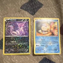 Pokemon TCG Radiant Collection Holo Purrloin RC13 & Piplup RC6 Lot 2 ENG - Image 2
