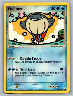 Wailmer 69/92 Common Legend Maker Pokemon Lightly Played - Image 1