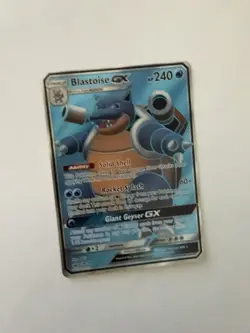 The Pokemon Company Blastoise GX SM189 SM Holo Promo 240 HP Stage 2 Eng - Image 1