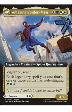 Peter Parker Amazing Spiderman MTG Disney Exclusive Event Promo Non-Foil Onhand - Image 2