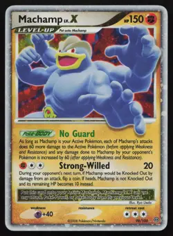 Machamp LV.X 98/100 Holo LV.X Rare Stormfront Pokemon English LP - Image 1