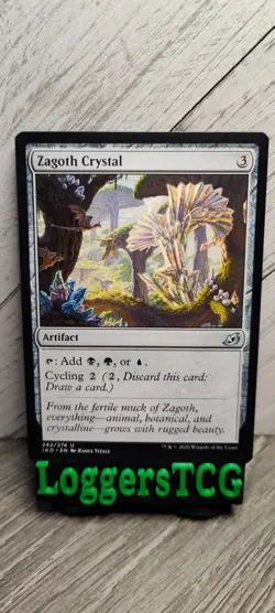 MTG Zagoth Crystal / IKO 242/274 U NM - Image 1