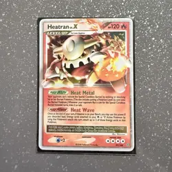 The Pokemon Company Heatran LV.X 97/100 Stormfront Holo Ultra Rare EN 2008 - Image 1