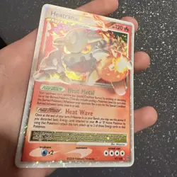 The Pokemon Company Heatran LV.X 97/100 Stormfront Holo Ultra Rare EN 2008 - Image 2