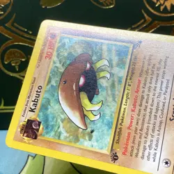 POKEMON KABUTO 50 FOSSIL 1ST EDITION LP + - Image 3