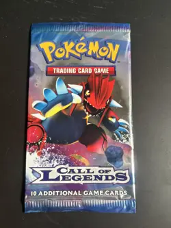 EMPTY Pokemon Call of Legends Groudon Booster Pack - Image 1