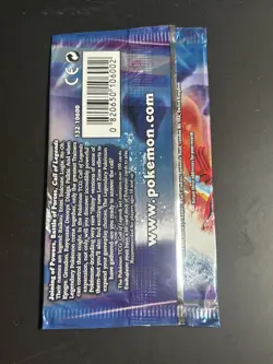 EMPTY Pokemon Call of Legends Groudon Booster Pack - Image 2