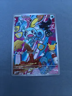 Pokemon TCG Sobble 054 First Partner Illustration Promo Holo NM - Image 2