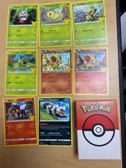2021 mcdonald's pokemon 25th anniversary set of 17 - Image 3