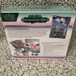 Pokemon Scarlet and Violet Paradox Rift ETB - Iron Valiant, Factory Sealed - Image 2