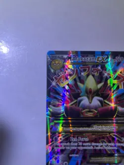 M Alakazam EX (Full Art) 118/124 - XY Fates Collide Holofoil Moderately Played - Image 2