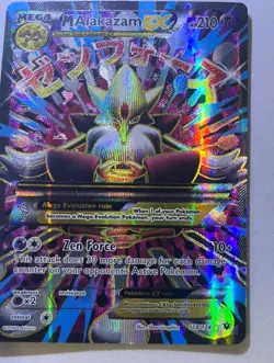 M Alakazam EX (Full Art) 118/124 - XY Fates Collide Holofoil Moderately Played - Image 3