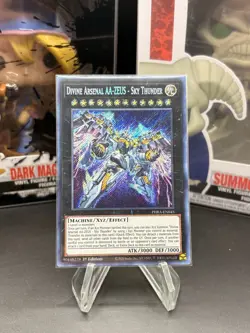 Yugioh Divine Arsenal AA-ZEUS - Sky Thunder PHRA-EN045 Secret Rare 1st Ed NM - Image 2