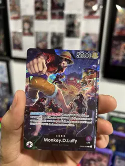 One Piece TCG Monkey.D.Luffy PSA Magazine Exclusive Promo Op05-060 NM - Image 1