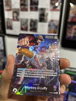One Piece TCG Monkey.D.Luffy PSA Magazine Exclusive Promo Op05-060 NM - Image 2