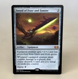 MTG Sword of Feast and Famine 2XM NM - Image 1