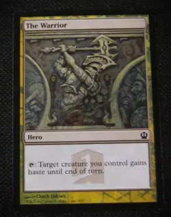 MTG THE WARRIOR Theros Hero's Path - Image 1