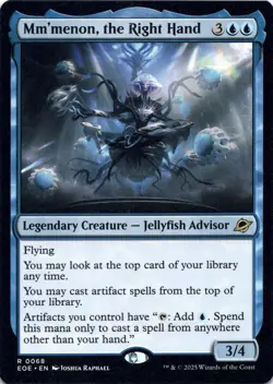 Mm'menon, the Right Hand Edge of Eternities - Magic MTG NM - Image 1