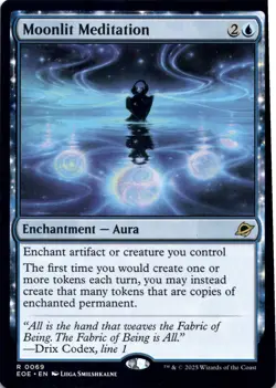 Moonlit Meditation Edge of Eternities - Magic MTG NM - Image 1