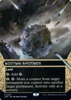 Nesting Grounds (0031) (Borderless) Edge of Eternities: Stellar Sights Magic MTG - Image 1