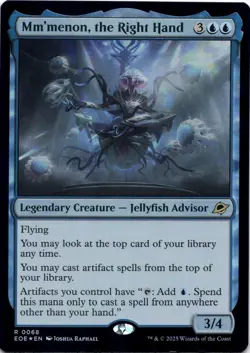 Mm'menon, the Right Hand (Foil) Edge of Eternities - Magic MTG NM - Image 1