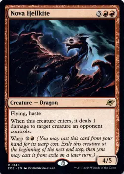 Nova Hellkite Edge of Eternities - Magic MTG NM - Image 1