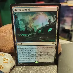 MTG Restless Reef - Foil art - The Lost Caverns of Ixalan #0282 - Image 1