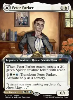 Peter Parker Amazing Spiderman MTG Disney Exclusive Event Promo Non-Foil Onhand - Image 2