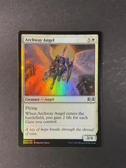 Archway Angel - Foil - Ravnica Allegiance - Magic the Gathering - MTG - Image 1