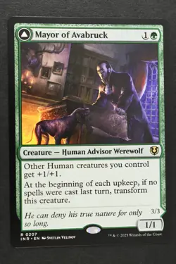 Magic The Gathering: Mayor of Avabruck - INR - Rare - NM Unplayed - MTG - Image 1