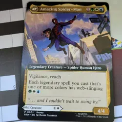Mtg Peter Parker Disney Promo (0001) - Spider-man Magic The Gathering - Image 2