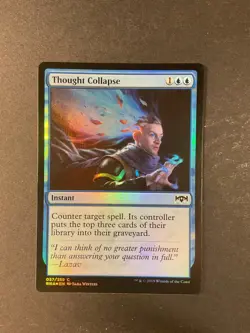 Thought Collapse - Foil - Ravnica Allegiance - Magic the Gathering - MTG - Image 1