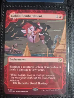 Goblin Bombardment - Wilds of Eldraine: Enchanting Tales WOT - MTG - Image 1