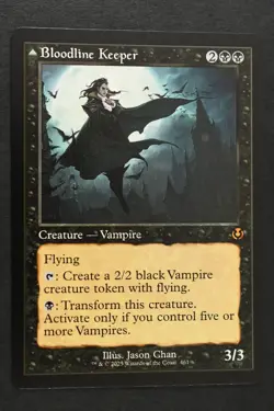 Magic The Gathering: Bloodline Keeper - INR - Retro Border - NM Unplayed - MTG - Image 1