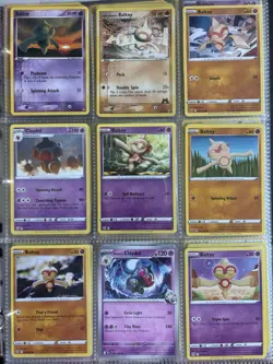 Pokemon Card Species Set Lot - 9x Unique Cards / Baltoy Family 3 - Image 1