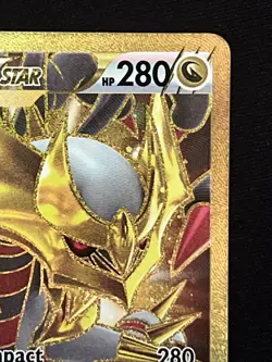 Pokemon Giratina VSTAR 212/196 Lost Origin Gold Secret Rare Holo NM - Image 4
