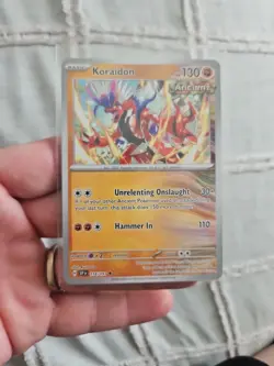 Koraidon 119/162 Sv05 Temporal Forces PACK FRESH Pokemon Scarlet Violet - Image 1