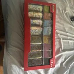 1x Pokemon TCG Prismatic Evolutions Costco 8 Mini-Tin Bundle w/ Promo Cards NEW - Image 1