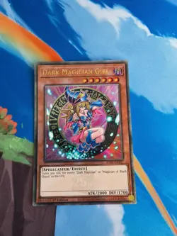 Yugioh 2x Dark Magician Girl RA04-EN107 Quarter Century/Prismatic Secret Rare NM - Image 4