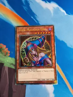 Yugioh 2x Dark Magician Girl MP24-EN009 Quarter Century Secret Rare LP - Image 4