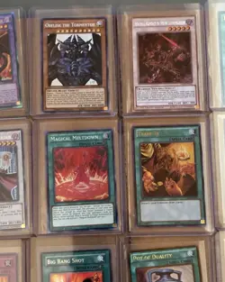 1996 Yu-Gi-Oh LOT 20 Cards YUGIOH IN TOP LOADERS 1st Edition and Limited Edition - Image 3
