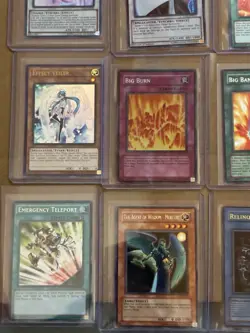 1996 Yu-Gi-Oh LOT 20 Cards YUGIOH IN TOP LOADERS 1st Edition and Limited Edition - Image 5