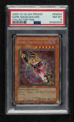 Dark Magician Girl YuGiOh Series 2 Collectors Tins Limited Edition Promo PSA 8 - Image 1