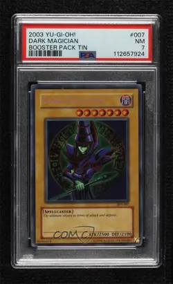 Dark Magician YuGiOh Collectors Tin Promo PSA 7 2003 - Image 1