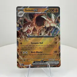Golem ex 076/165 - Sv: Scarlet & Violet 151 - Pokemon Holo Foil Card - Image 1