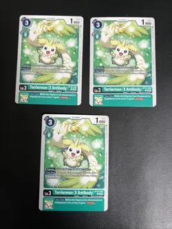 Digimon Card Game: 3x Terriermon (X Antibody) BT16-038 Regular (Three Cards) - Image 1