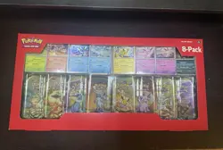 Pokemon TCG Scarlet & Violet Prismatic Evolutions Mini Tins Sealed, 8-Card - Image 1