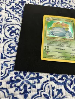 Pokemon TCG Venusaur Base Set Holo Unlimited Rare Card 15/102 - Image 5