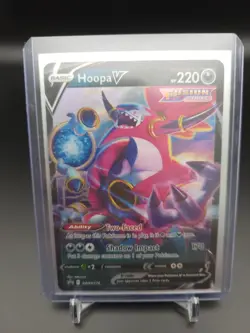 Pokemon TCG Card - Hoopa V SWSH176 - Ultra Rare Holo Promo - NM - Image 2