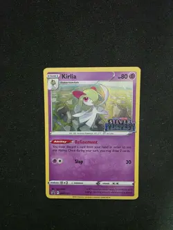 KIRLIA - SWSH271 - SILVER TEMPEST PRE RELEASE PROMO - POKEMON CARD - Image 1